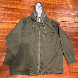 Dickies Quilted Hooded Jacket - Insulated